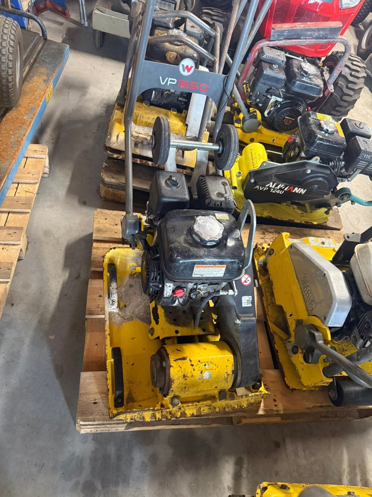 Wacker vp1550, Tuin en Terras, Ophalen, Eu, Gebruikt, Eu