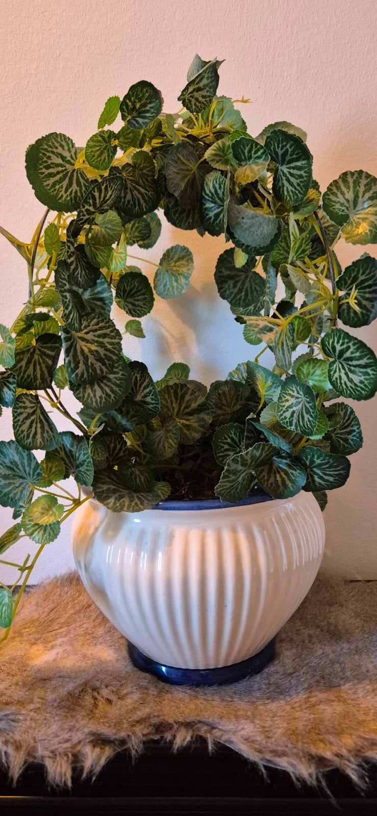 Kunstplant in pot., Ophalen, Zo goed als nieuw