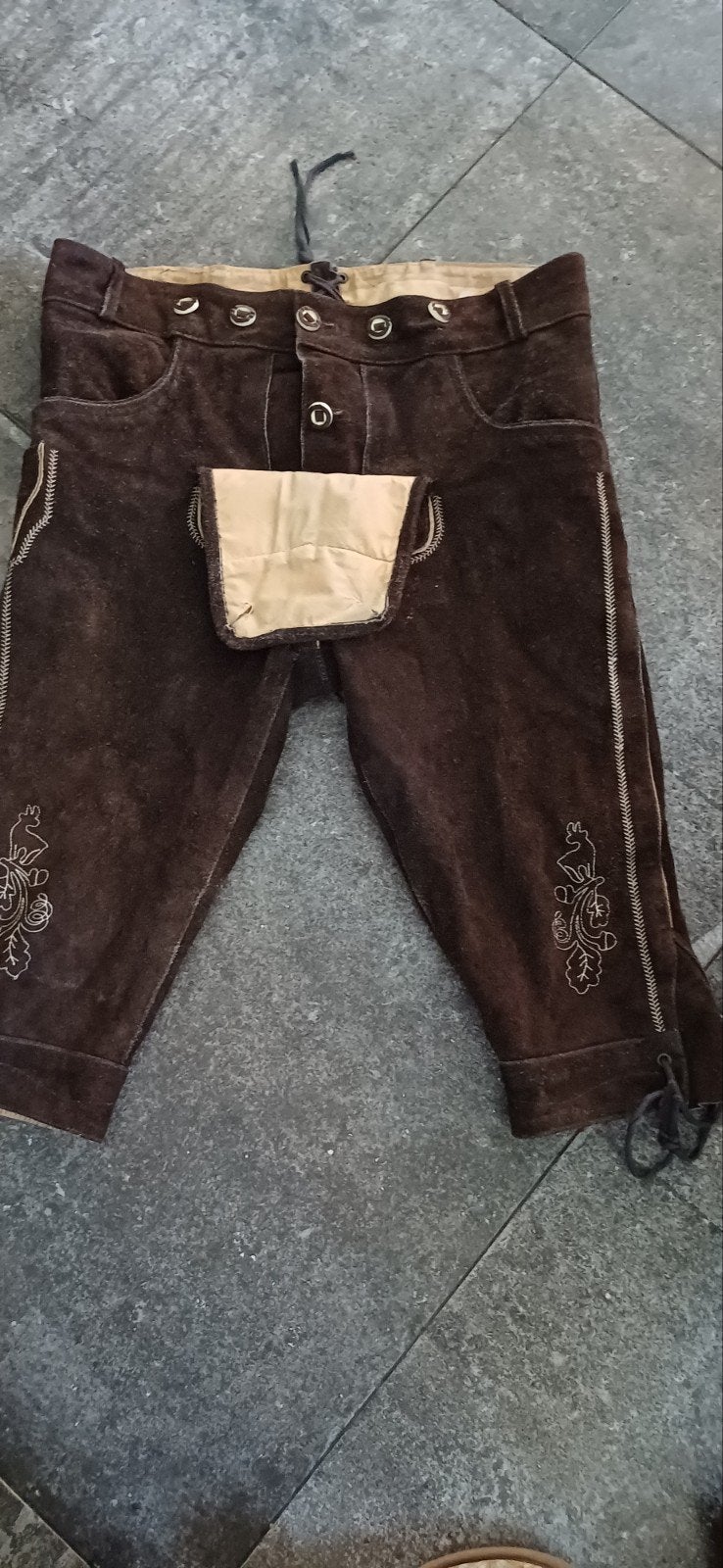 Originele lederhose voor Oktoberfest, Ophalen of Verzenden, Overige thema's