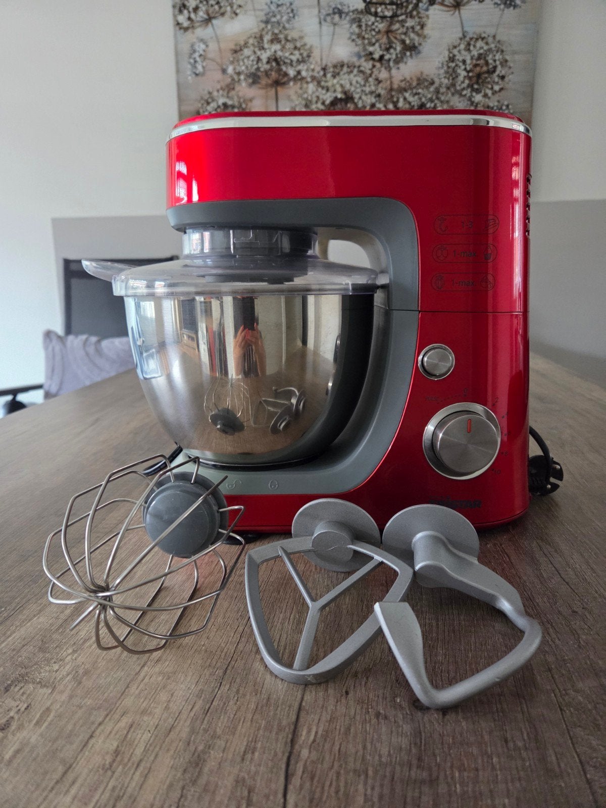 Tristar Keukenmachine - Zo goed als nieuw!, 3 tot 4 liter, Ophalen, Zo goed als nieuw, 3 snelheden of meer