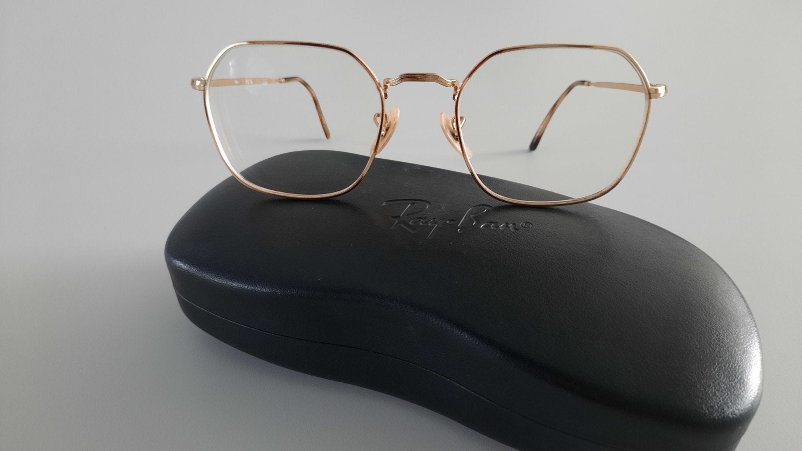Ray-Ban RB 3694V JIM Brilmontuur Goudkleurig, Sieraden, Tassen en Uiterlijk, Overige kleuren, Ophalen of Verzenden, Zo goed als nieuw
