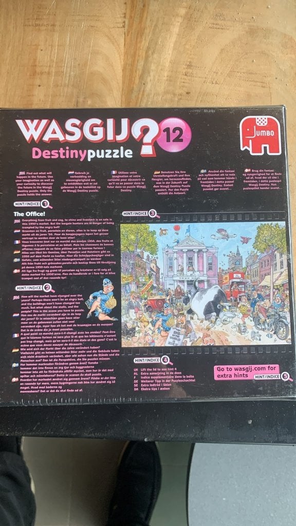 Jumbo Wasgij Destiny 12 Market Mayhem Puzzel 1000 S  CS27245