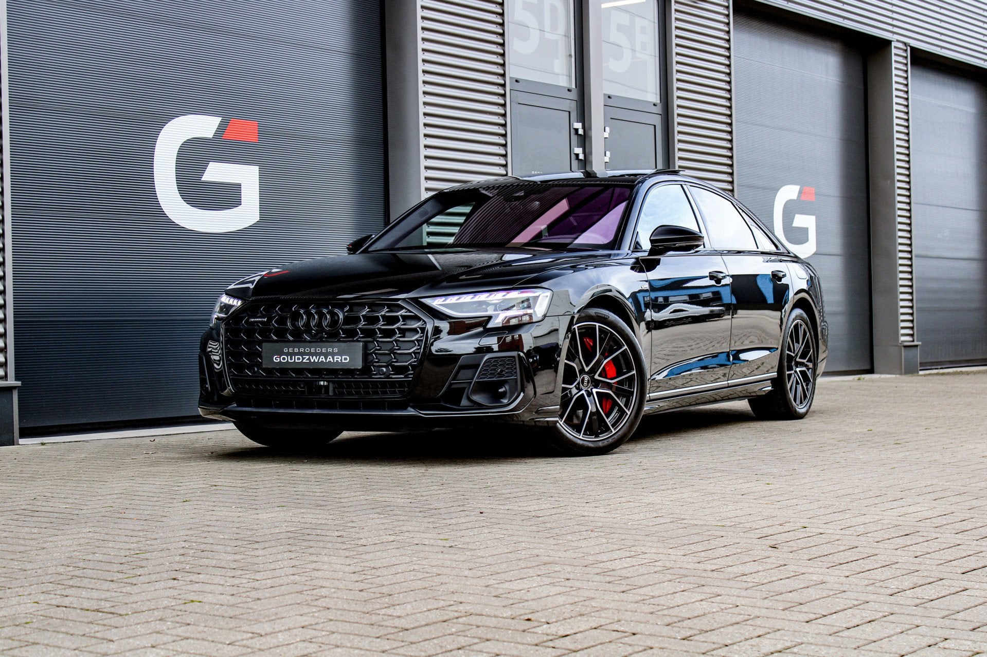 Audi A8 60 TFSI e quattro | Audi Exclusive | B&O | 4-wiel be, Automaat, Gebruikt, Zwart, 2995 cc