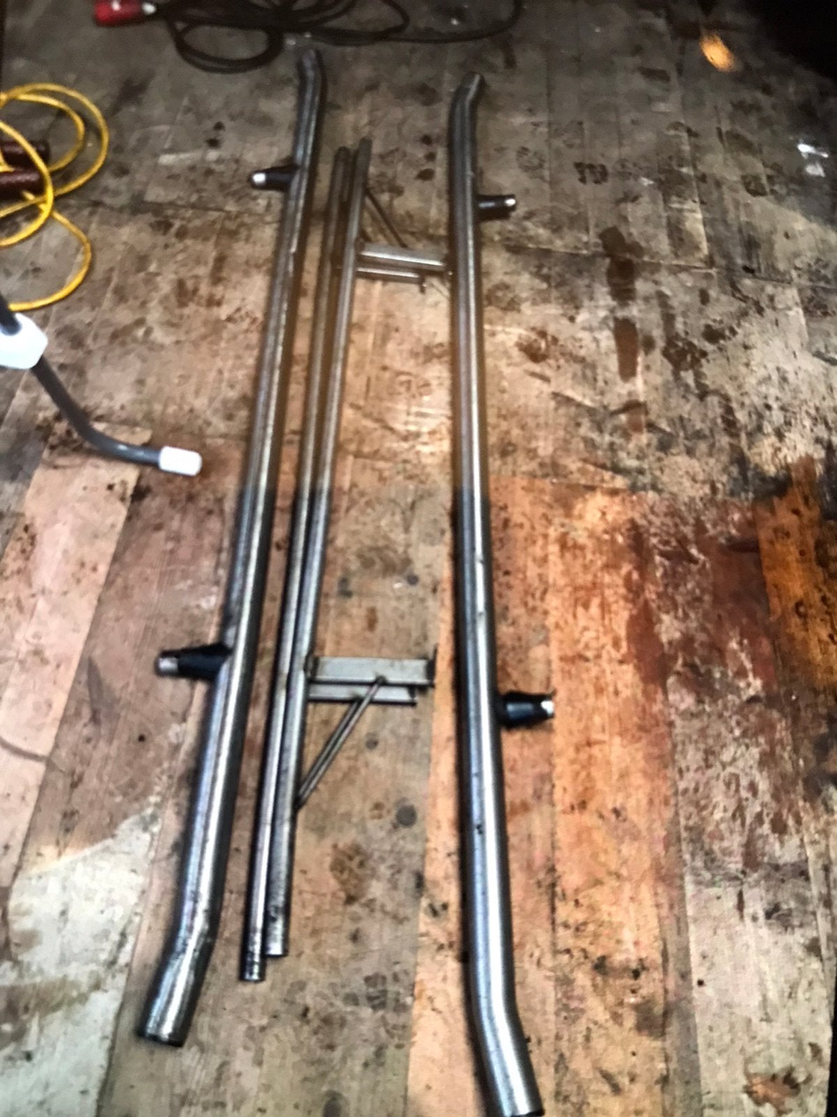 Mooie set rvs side bars Mercedes sprinter l2, Auto-onderdelen, Ophalen of Verzenden