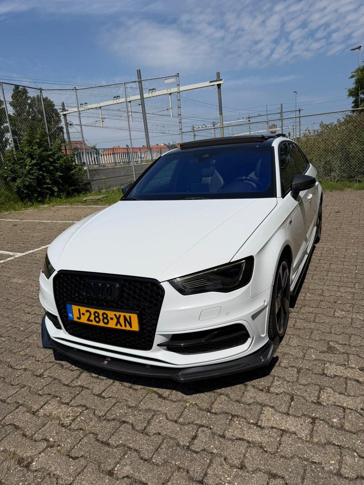 Audi A3 1.4 Tfsi COD Sportback S-tronic 2014 Wit, Auto's, Audi, 4 cilinders, 1210 kg, Wit, 1395 cc