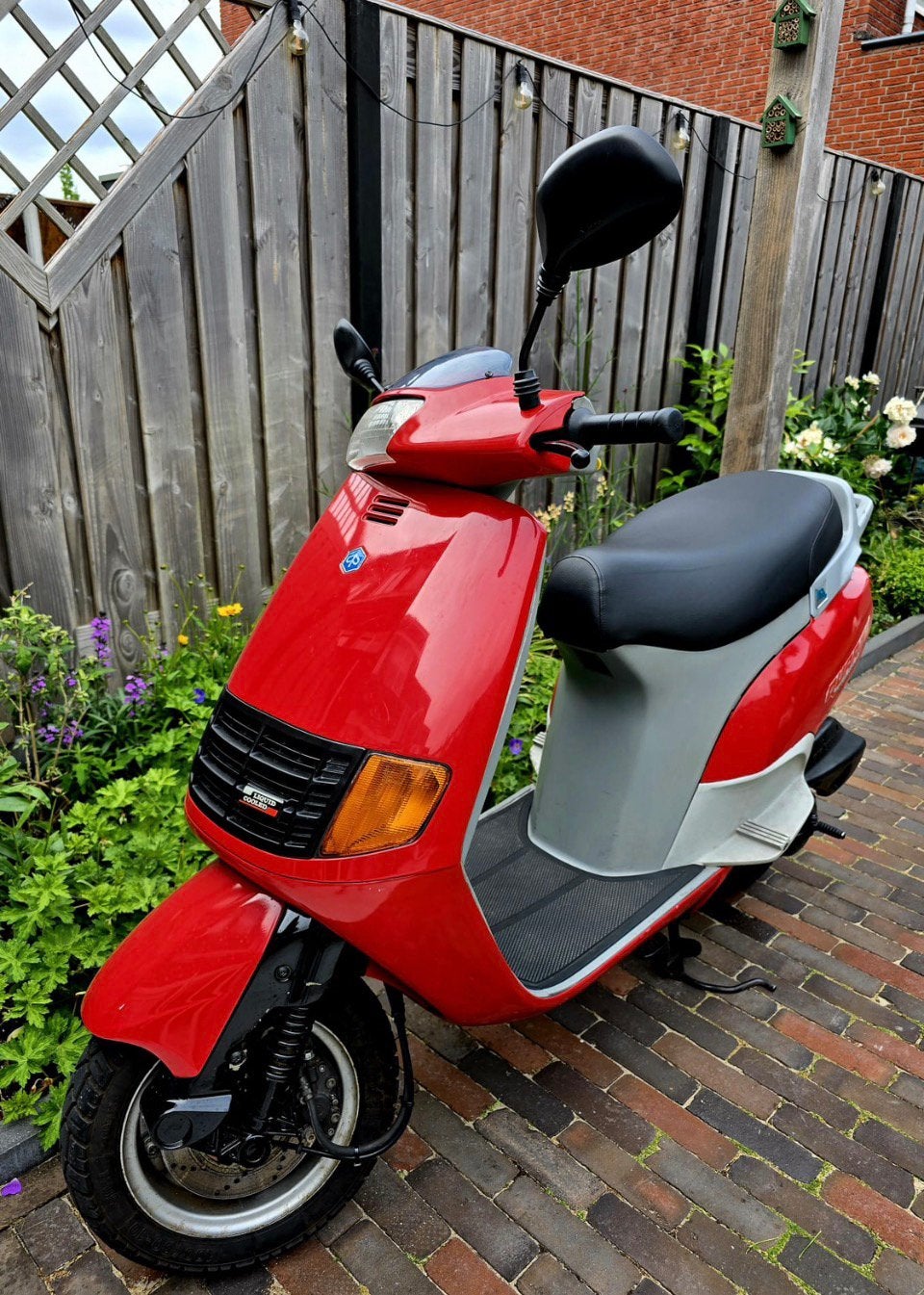 Piaggio quartz LC op brom, Ophalen, Overige modellen, Maximaal 45 km/u, Zo goed als nieuw