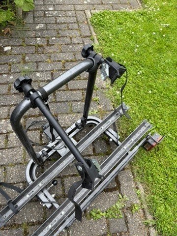 fietsdrager, Auto diversen, Fietsendragers, Ophalen, Gebruikt, 2 fietsen, Trekhaakdrager