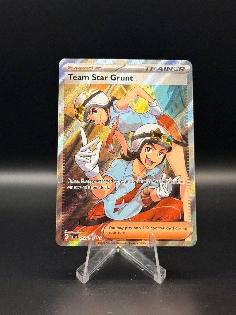 Team star grunt	242	Engels	NM | Pokemon, Ophalen of Verzenden, Nieuw, Losse kaart, Foil