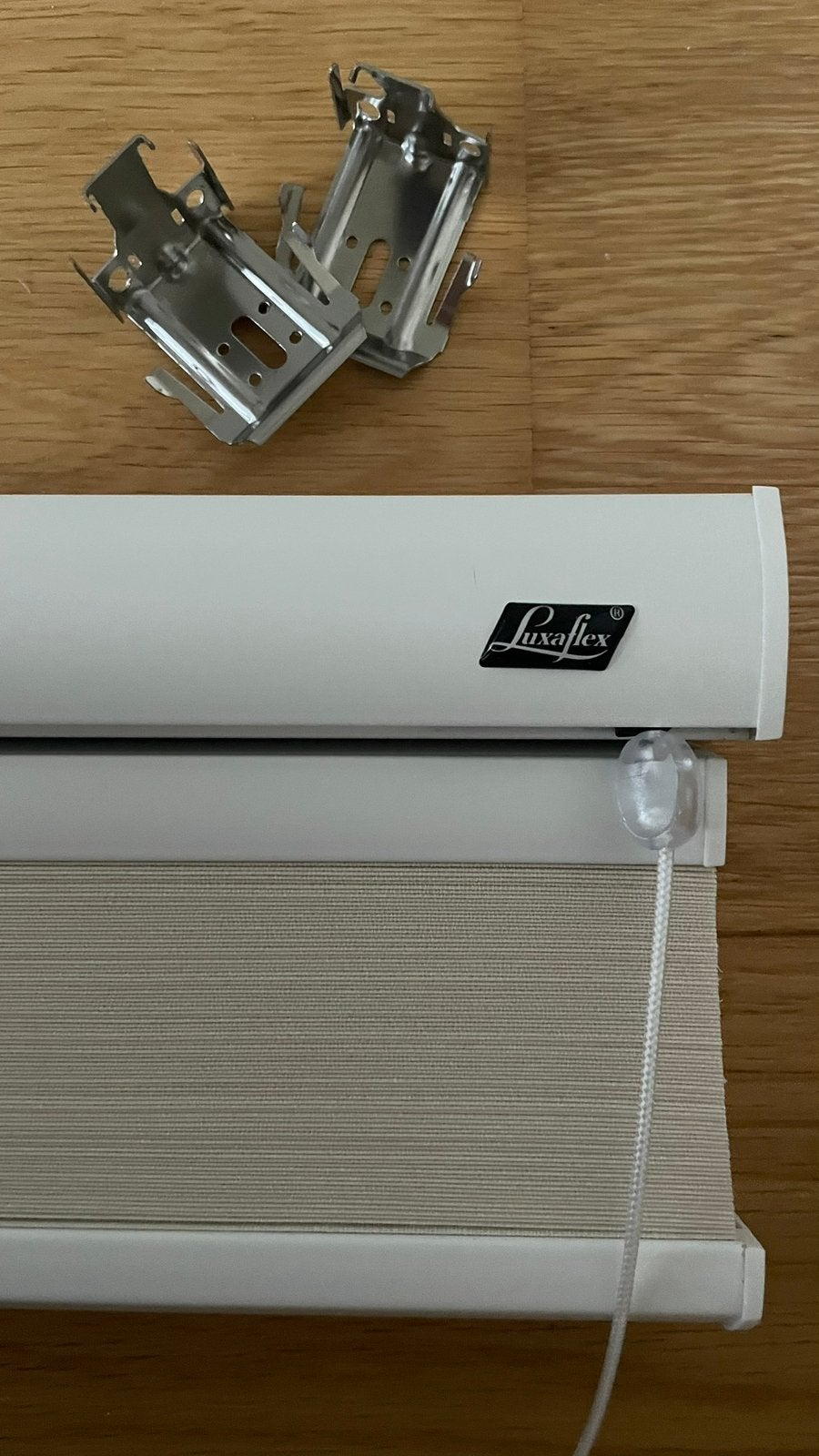 Luxaflex Duette Shades 97 x 163 cm - kleur crème / wit, Ophalen of Verzenden, Zo goed als nieuw, Crème