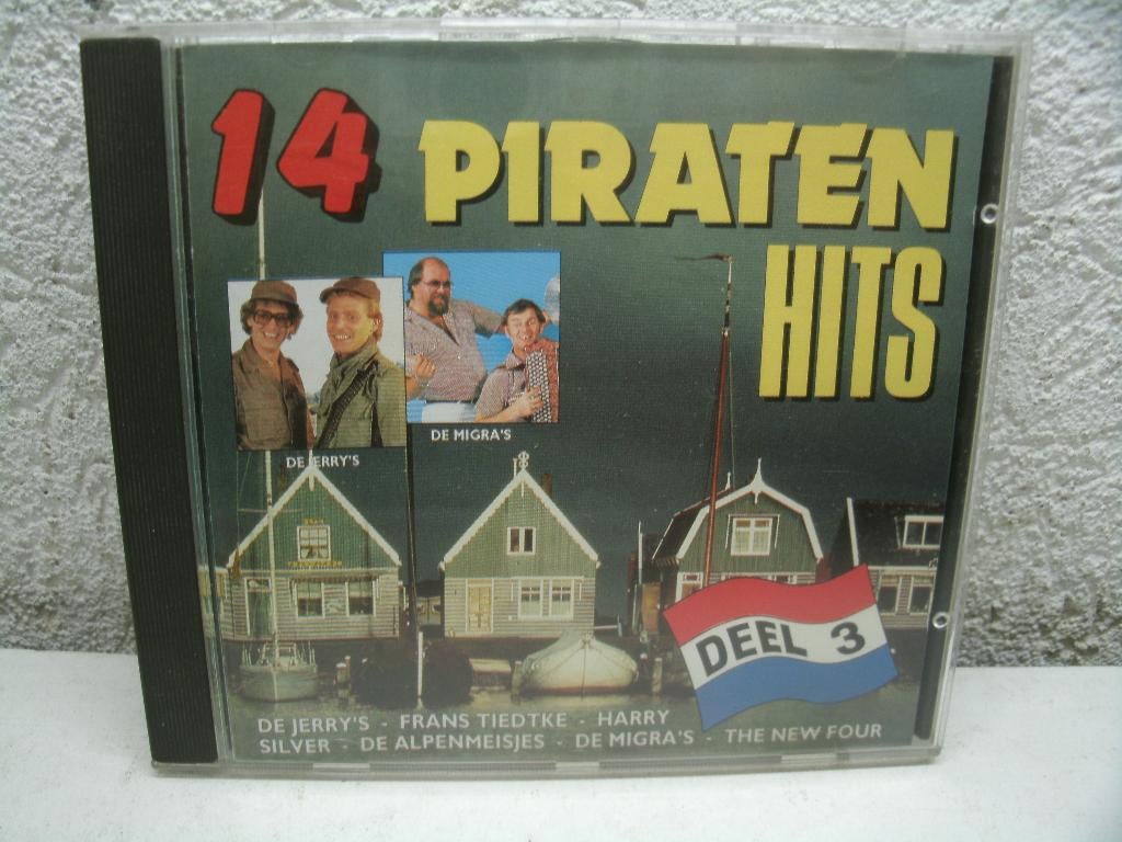 cd 95 piraten hits oa zal ik gaan dansen 1992 deel 3, Ophalen of Verzenden, Gebruikt, Levenslied of Smartlap