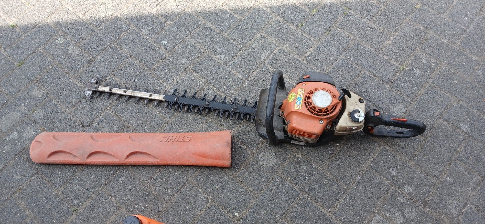 stihl sh81r moter heggenschaar, Ophalen of Verzenden, Gebruikt, Benzine