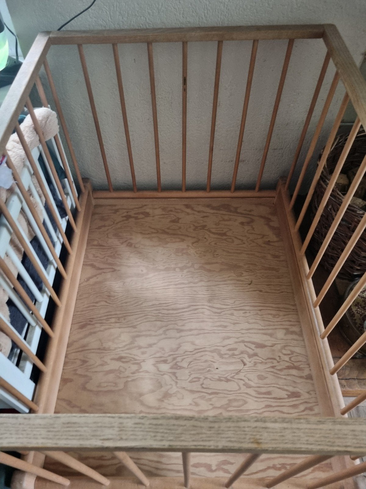 Houten kinderbox, opklapbaar, incl. 2 boxkleden, Kinderen en Baby's, Boxen, Ophalen