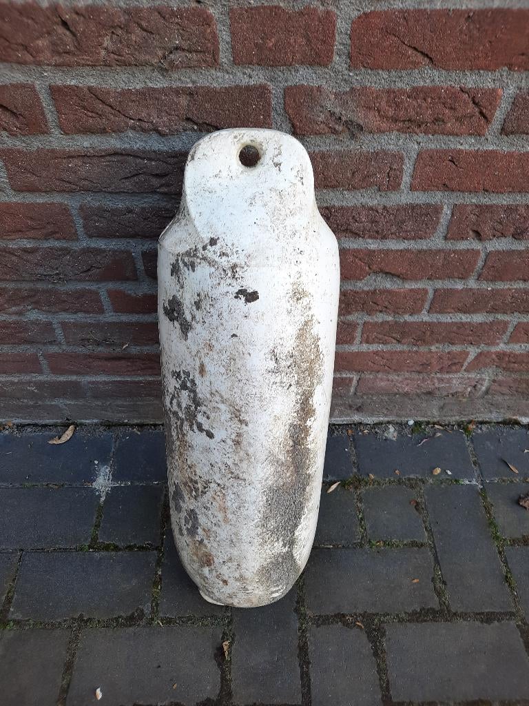 Bootfender / stootwil – wit – gebruikt, Watersport en Boten, Ophalen, Gebruikt, Overige typen