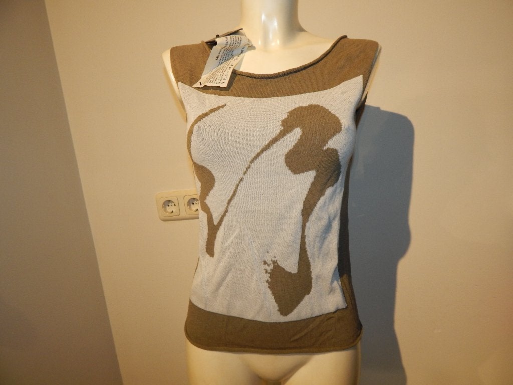 Annette Gortz stretch top breisel natuurlijke tint Nieuw mtS, Kleding | Dames, Tops, Annette Gortz, Meerkleurig, Nieuw, Ophalen of Verzenden
