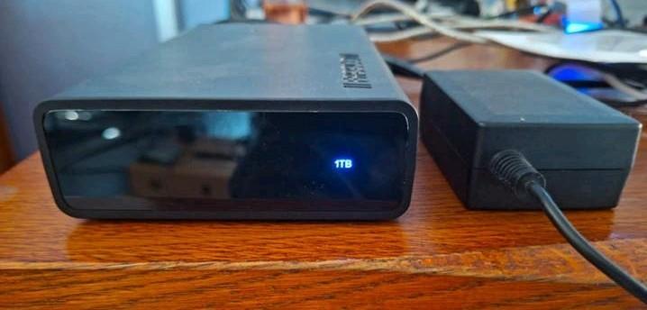 Freecom externe USB harde schijf 1TB, HDD, Ophalen of Verzenden, Zo goed als nieuw, 1TB