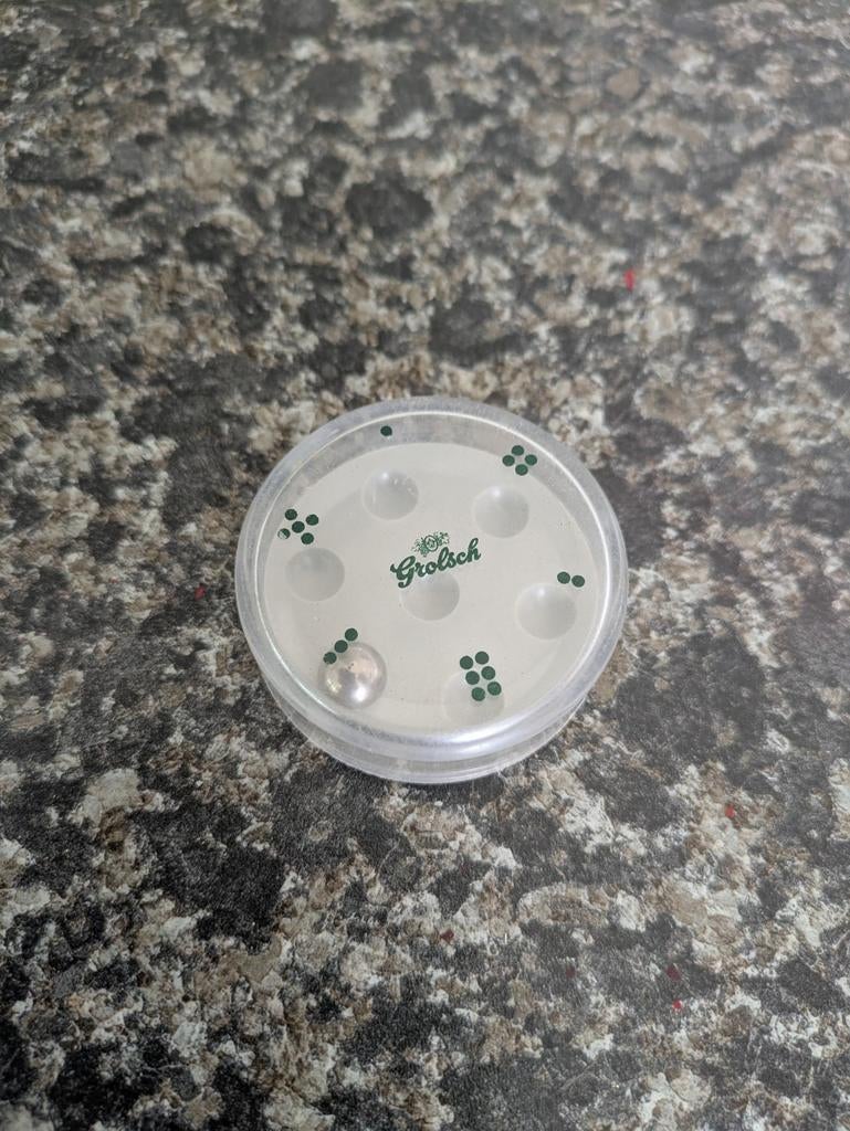 Grolsch Viltje Spelletje, Verzamelen, Biermerken, Ophalen of Verzenden, Gebruikt, Overige typen, Grolsch
