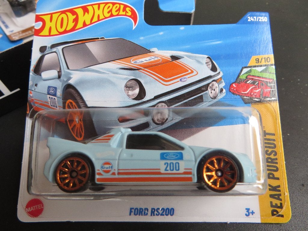 Hotwheels Ford RS 200 GULF, Ophalen of Verzenden, Nieuw, Auto