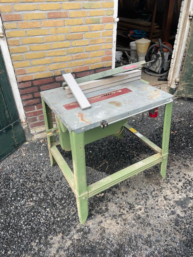 Elektra Beckum Combi HS 315 Cirkelzaag - Bouwjaar 1992, Doe-het-zelf en Verbouw, Ophalen, Gebruikt, Cirkelzaag, 70 mm of meer