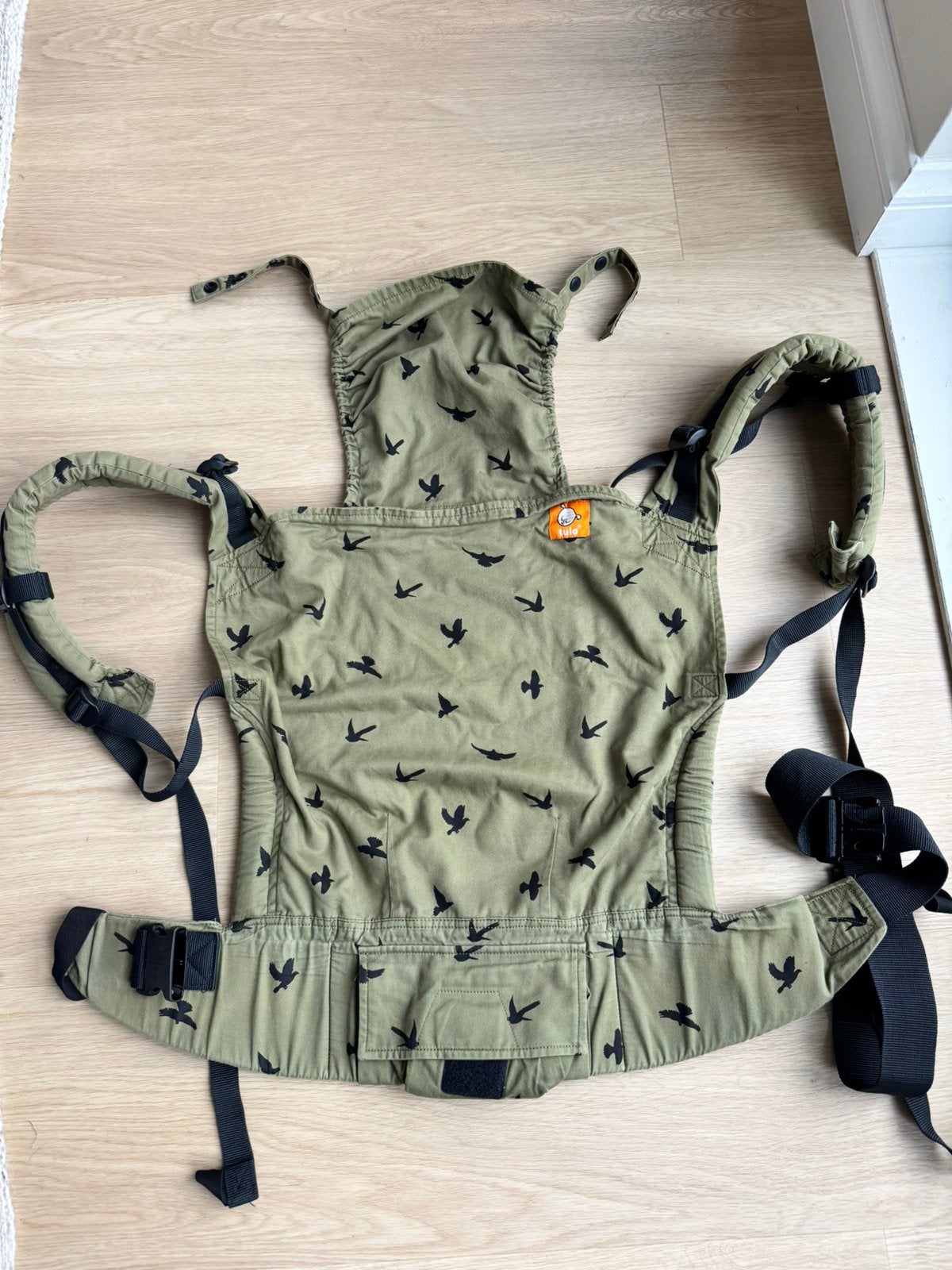 Tula toddler draagzak in kleur soar, Kinderen en Baby's, Overige merken, Buik of Rug, Ophalen of Verzenden, Zo goed als nieuw