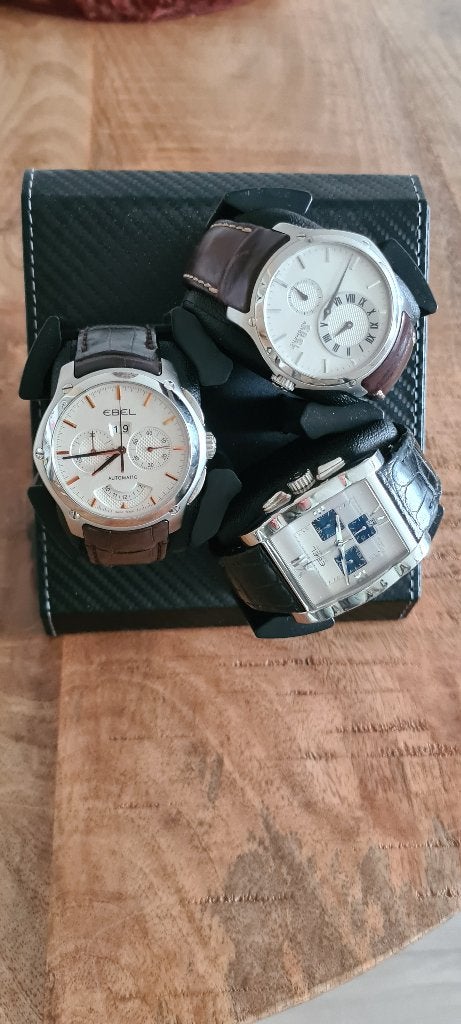 Ebel 2x Hexagon 1x Tarawa, Sieraden, Tassen en Uiterlijk, Leer, Staal, Polshorloge, Zo goed als nieuw