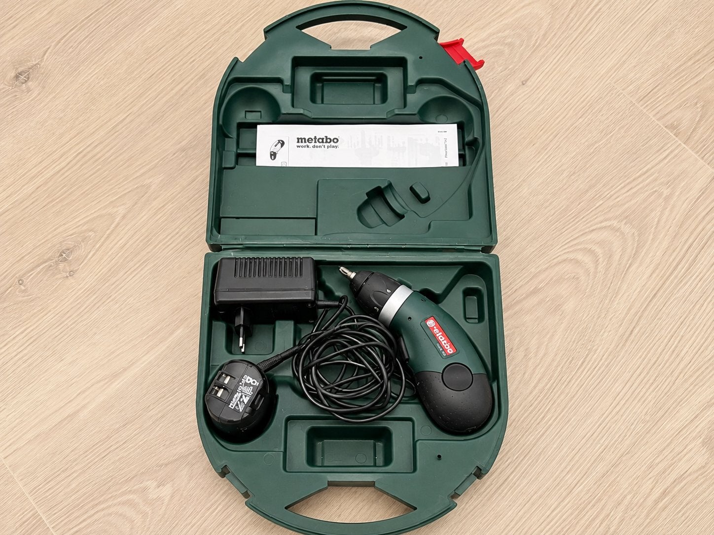 Metabo Power Grip accuschroevendraaier met koffer, Verzenden, Gebruikt, Overige typen