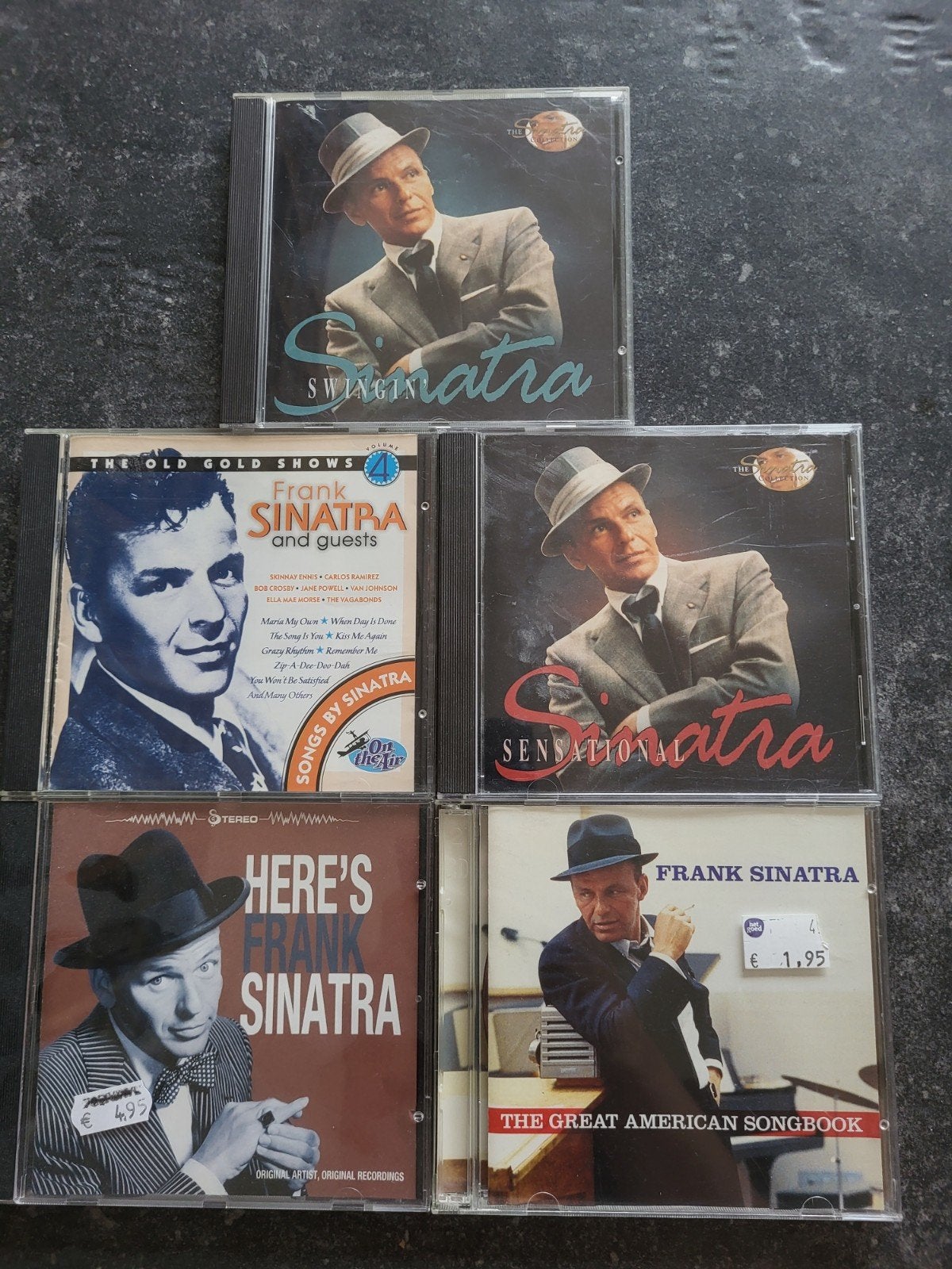 Frank sinatra 5 cd's collectie partij, Ophalen of Verzenden