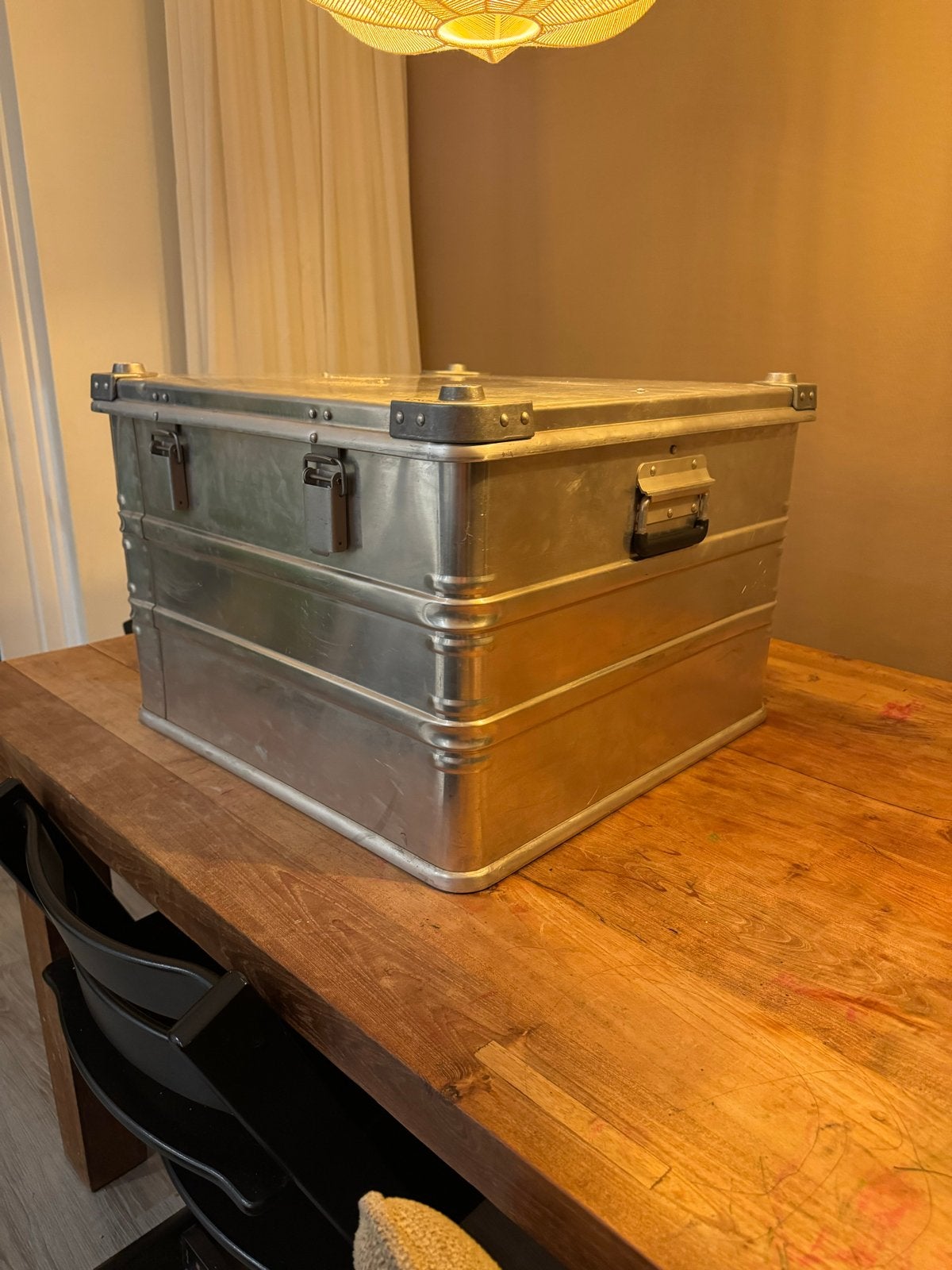 ZARGES aluminium kist 58x58x40 cm - Opslag/Transport, Ophalen, Gebruikt, 50 tot 100 cm, Metaal