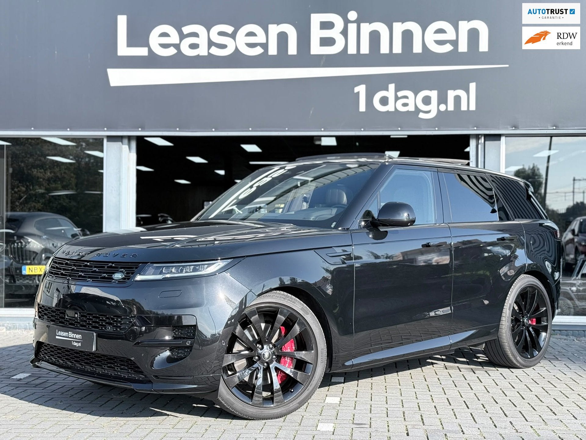Land Rover Range Rover Sport 3.0 P460e Dynamic HSE PHEV Soft, Auto's, Automaat, Dealer onderhouden, Bedrijf, Hybride Elektrisch/Benzine