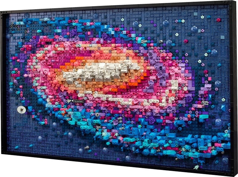 Lego 31212 milky way galaxy 100% compleet, Kinderen en Baby's, Speelgoed | Duplo en Lego, Ophalen of Verzenden, Zo goed als nieuw