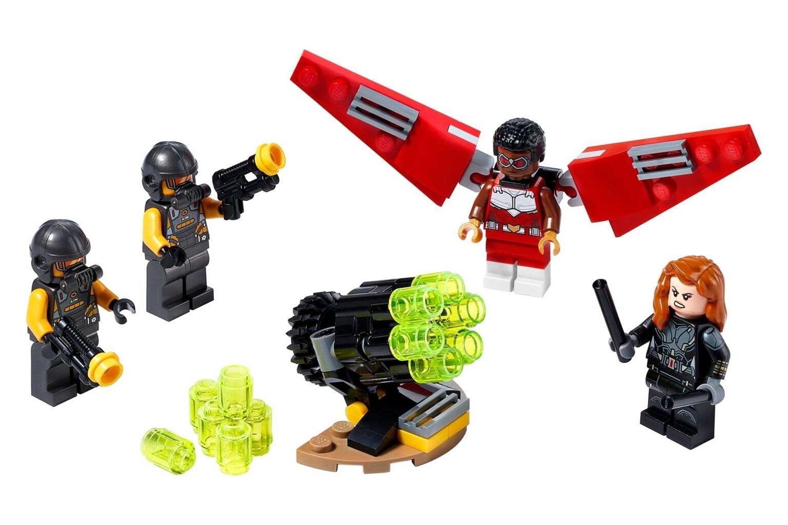 LEGO Marvel Avengers 40418 Falcon & Black Widow set, Marvel, Lego, Nieuw, Ophalen of Verzenden
