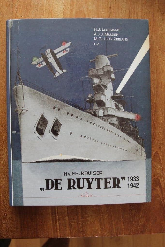 Hr. Ms. Kruiser "De Ruyter"1933-1942, Verzamelen, Ophalen of Verzenden, Marine, Nederland, Boek of Tijdschrift