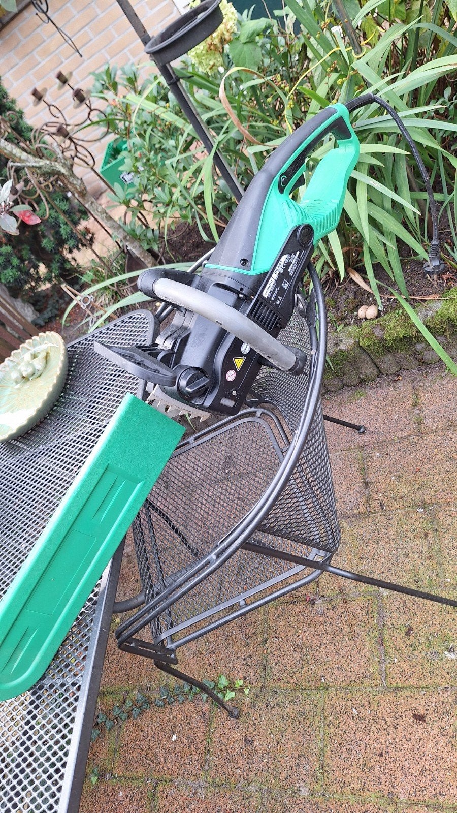 Hitachi CS45Y Kettingzaag - 2000W, Ophalen, Gebruikt, 70 mm of meer, Kettingzaag