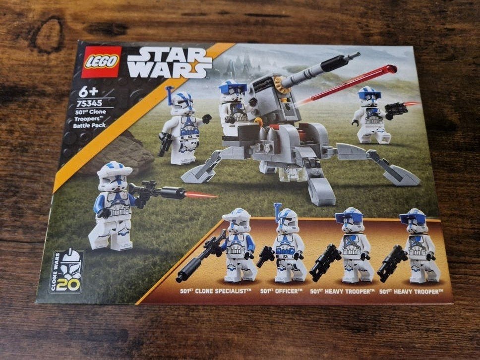 lego star wars 75345 clone troopers battle pack  nieuw, Star Wars, Lego, Nieuw, Ophalen of Verzenden