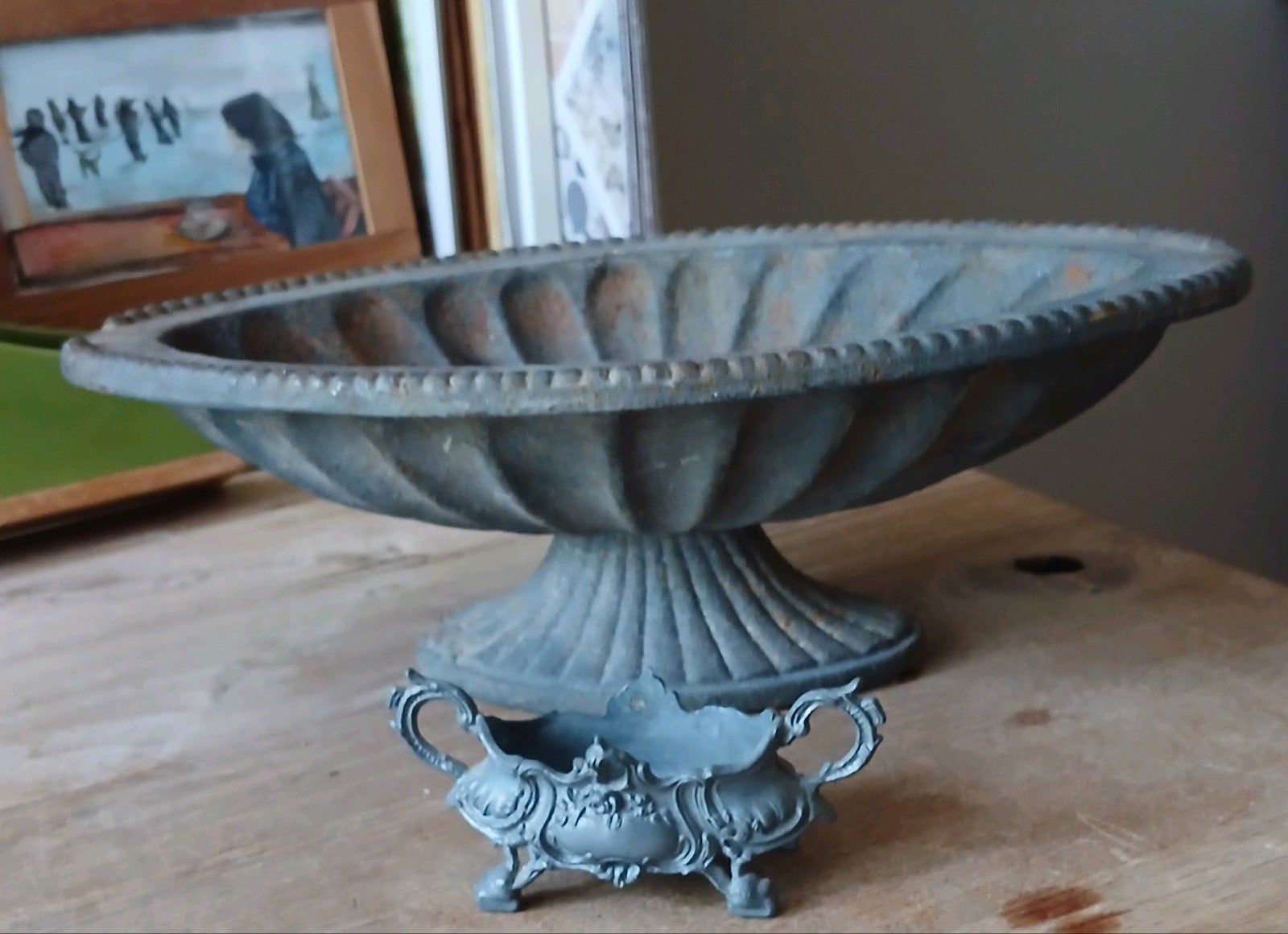 Kleine en grote jardinière, Antiek en Kunst, Antiek | Schalen, Ophalen of Verzenden