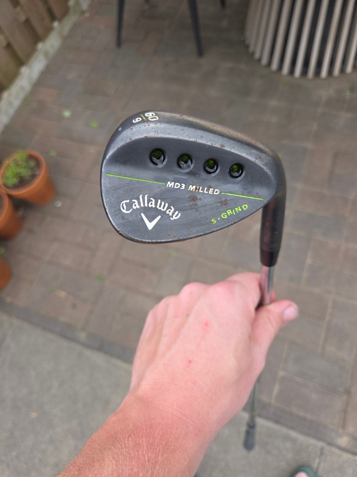 Callaway Mac Daddy 3 60 graden wedge met Lamkin grip, Sport en Fitness, Golf, Ophalen of Verzenden, Gebruikt, Club, Callaway