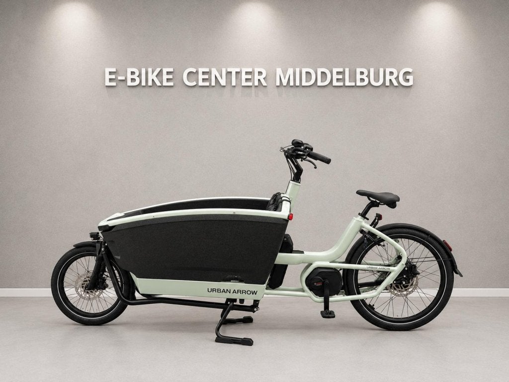 Urban Arrow FamilyNext Demo 545Wh Enviolo incl. Regenhuif, Niet ingevuld, Ophalen of Verzenden, Zo goed als nieuw, 47 tot 51 cm