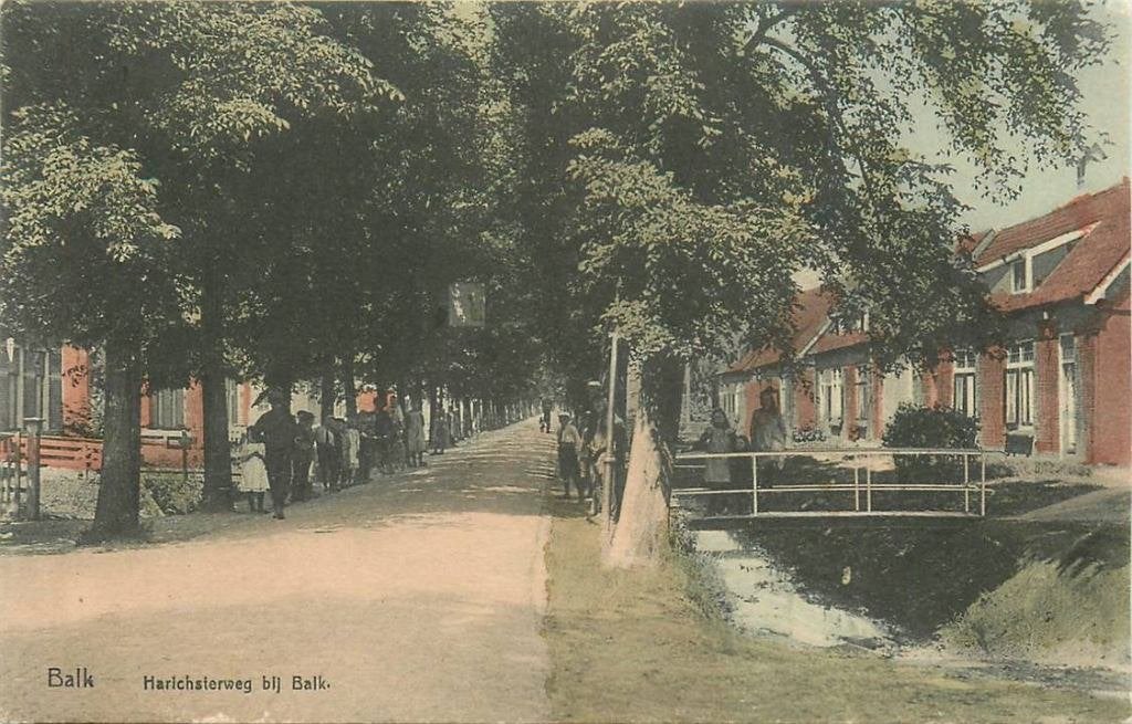 388-272-029 Balk Harichsterweg, Verzenden, Voor 1920, Friesland