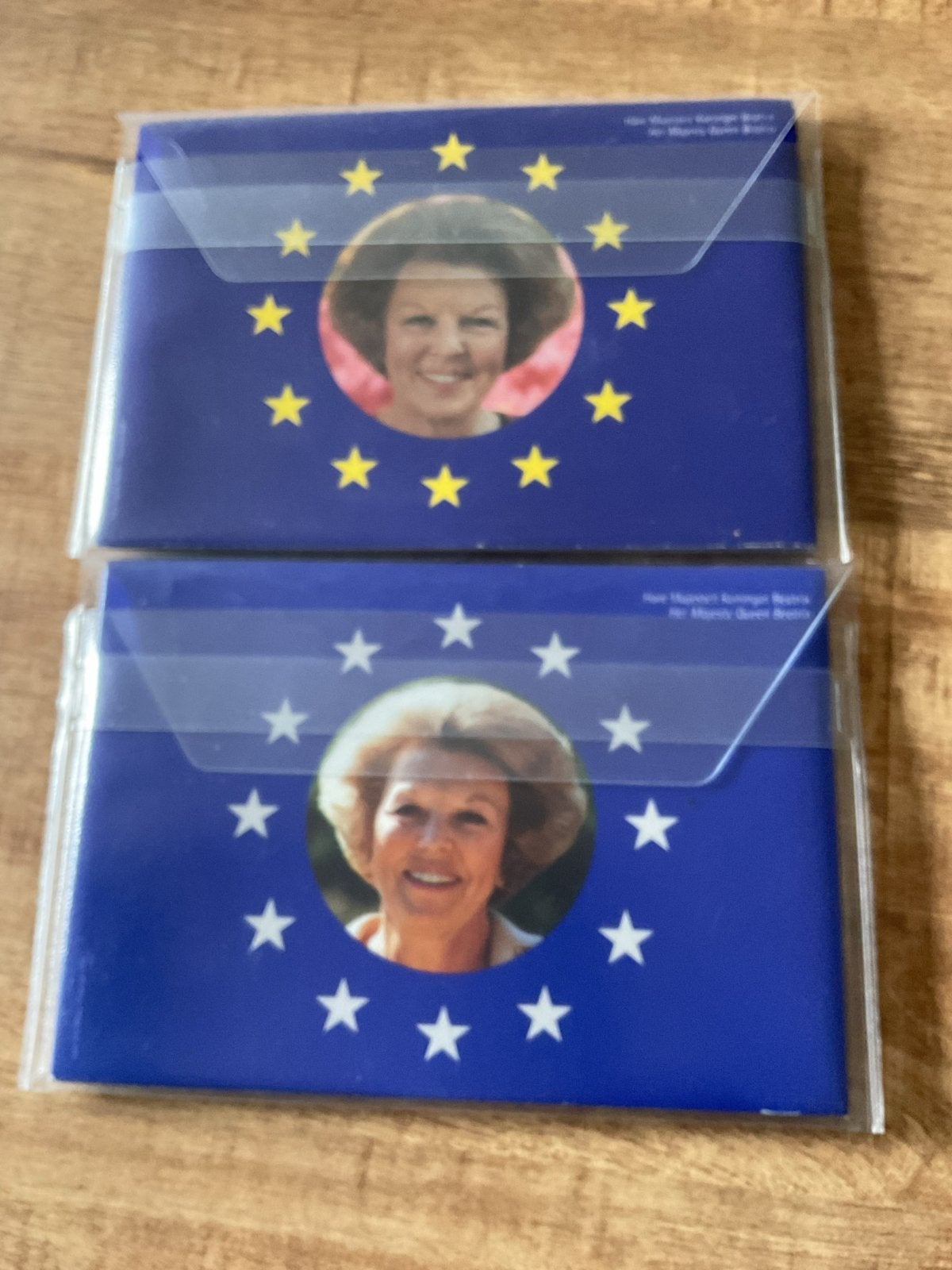 2 Jaarsets Nederlandse guldenmunten 2000 en 2001 Beatrix, Ophalen of Verzenden, Koningin Beatrix, Overige waardes, Setje