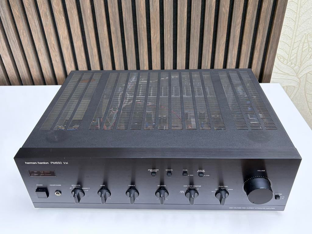 Harman Kardon Versterker PM650 Vxi, Audio, Tv en Foto, Versterkers en Receivers, Ophalen, Zo goed als nieuw, 60 tot 120 watt, Overige merken