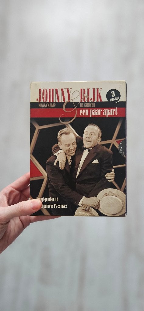 Johnny Kraaykamp & Rijk de Gooyer: een paar apart, Overige artiesten, Inclusief doosje, Ophalen of Verzenden, Tv-programma of Sketches