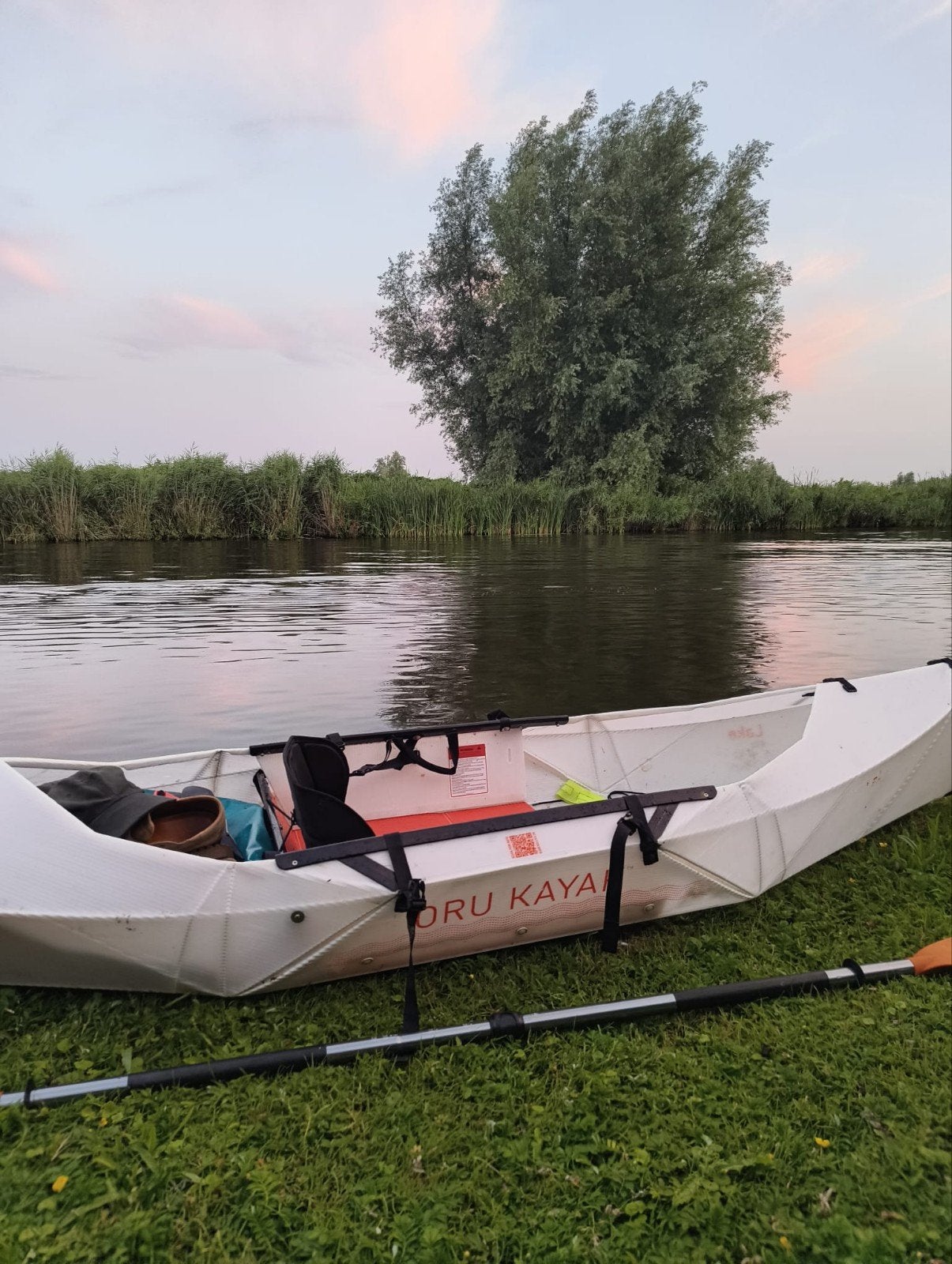 Oru Kayak Lake opvouwbare kajak - incl. tas en peddel, Ophalen, Zo goed als nieuw, 1-persoons