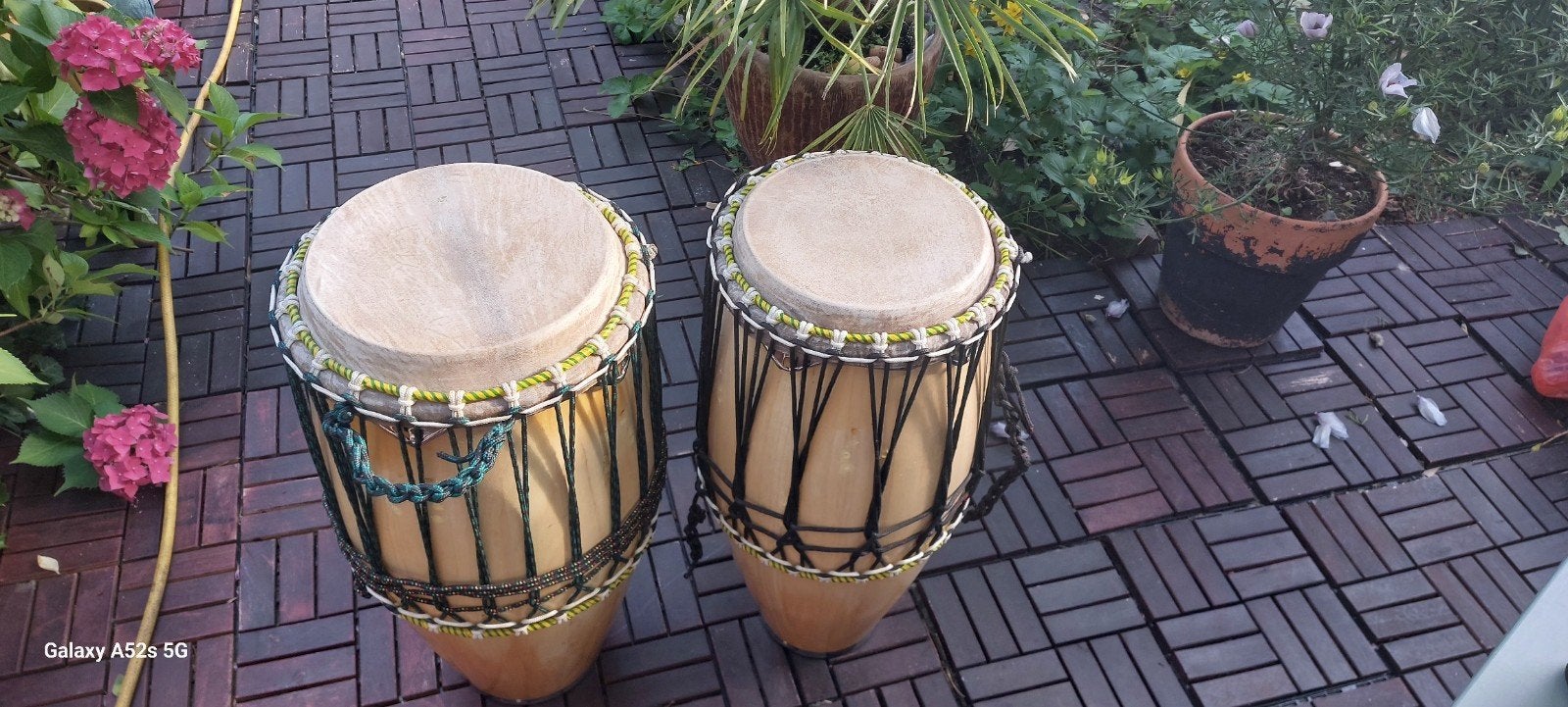 Set van 2 conga Drums - Handgemaakt, Ophalen, Nieuw, Trommel