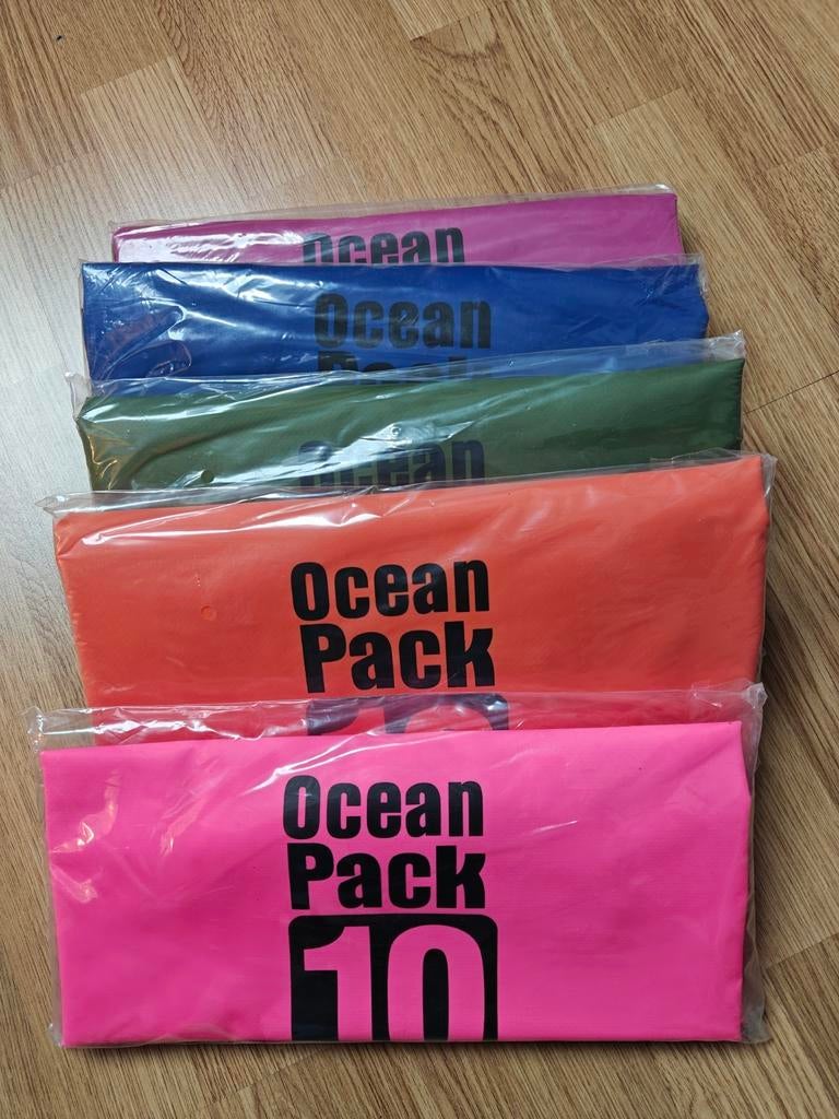 Ocean Pack waterdichte rugzak/ drybag • 10 liter • Roze, Overige merken, 25 tot 40 cm, Nieuw, Ophalen of Verzenden