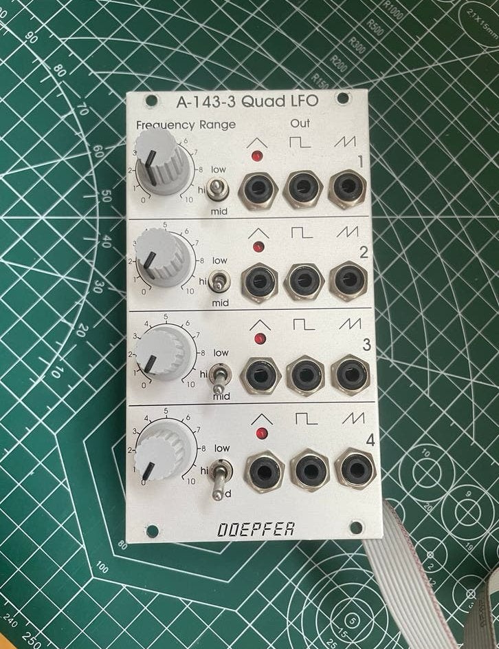 Doepfer A-143-3 Quad LFO Eurorack Module, Ophalen of Verzenden, Zo goed als nieuw, Overige aantallen, Overige merken