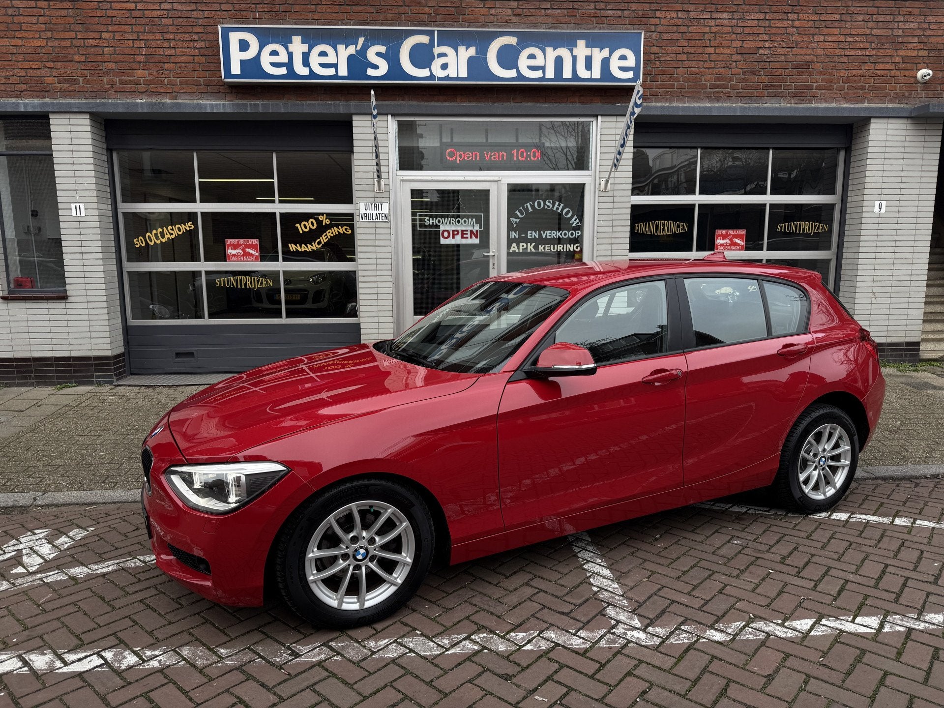 BMW 1-serie 116i (bj 2012, automaat), Auto's, Euro 5, Gebruikt, 4 cilinders, 650 kg