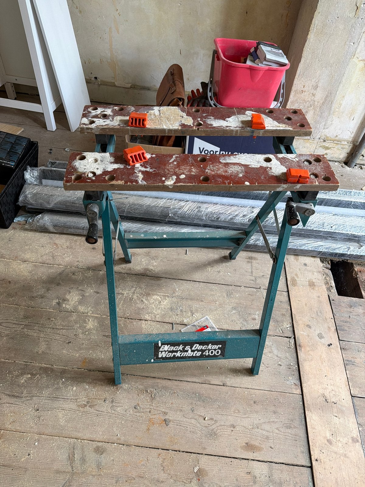Black & Decker Workmate 400 - Gebruikte Werkbank, Doe-het-zelf en Verbouw, Ophalen of Verzenden, Gebruikt, Bankschroef