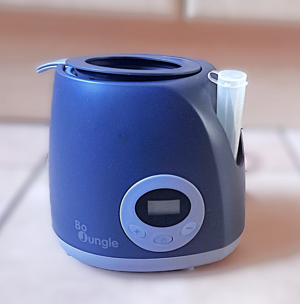 Bo Jungle B-Bottle Home flessenwarmer, Ophalen of Verzenden, Gebruikt, Flessen- of potjesverwarmer