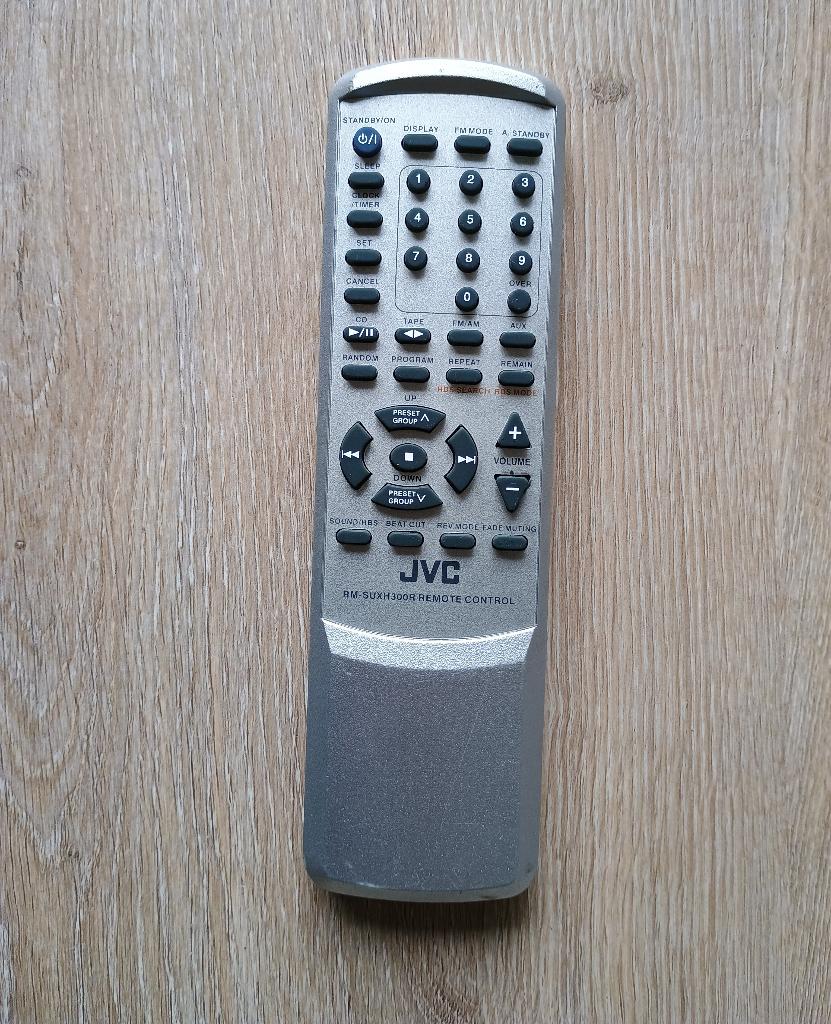 Jvc rm-suxh300r afstandsbediening origineel rm suxh300r, Ophalen of Verzenden, Gebruikt, Origineel, Receiver of Versterker