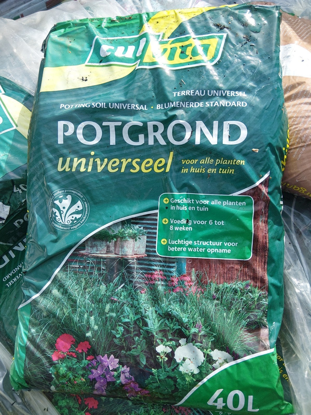 Potgrond 40 liter Culvita, Tuin en Terras, Ophalen of Verzenden