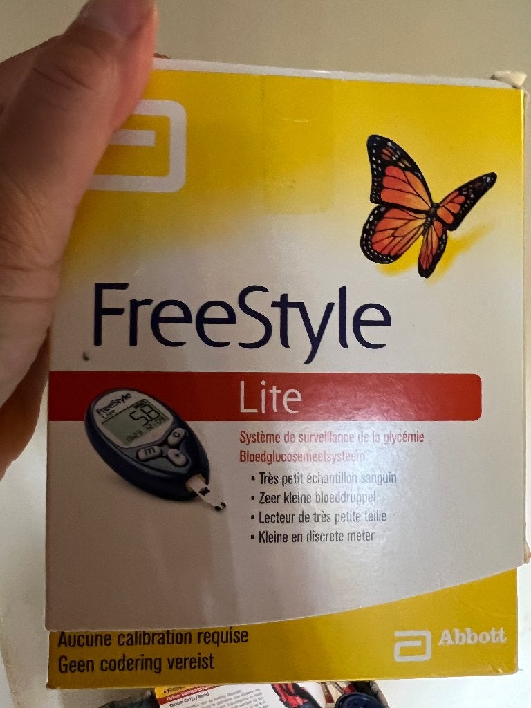 Freestyle lite  glucosemeter en prikpen, Diversen, Ophalen of Verzenden, Nieuw